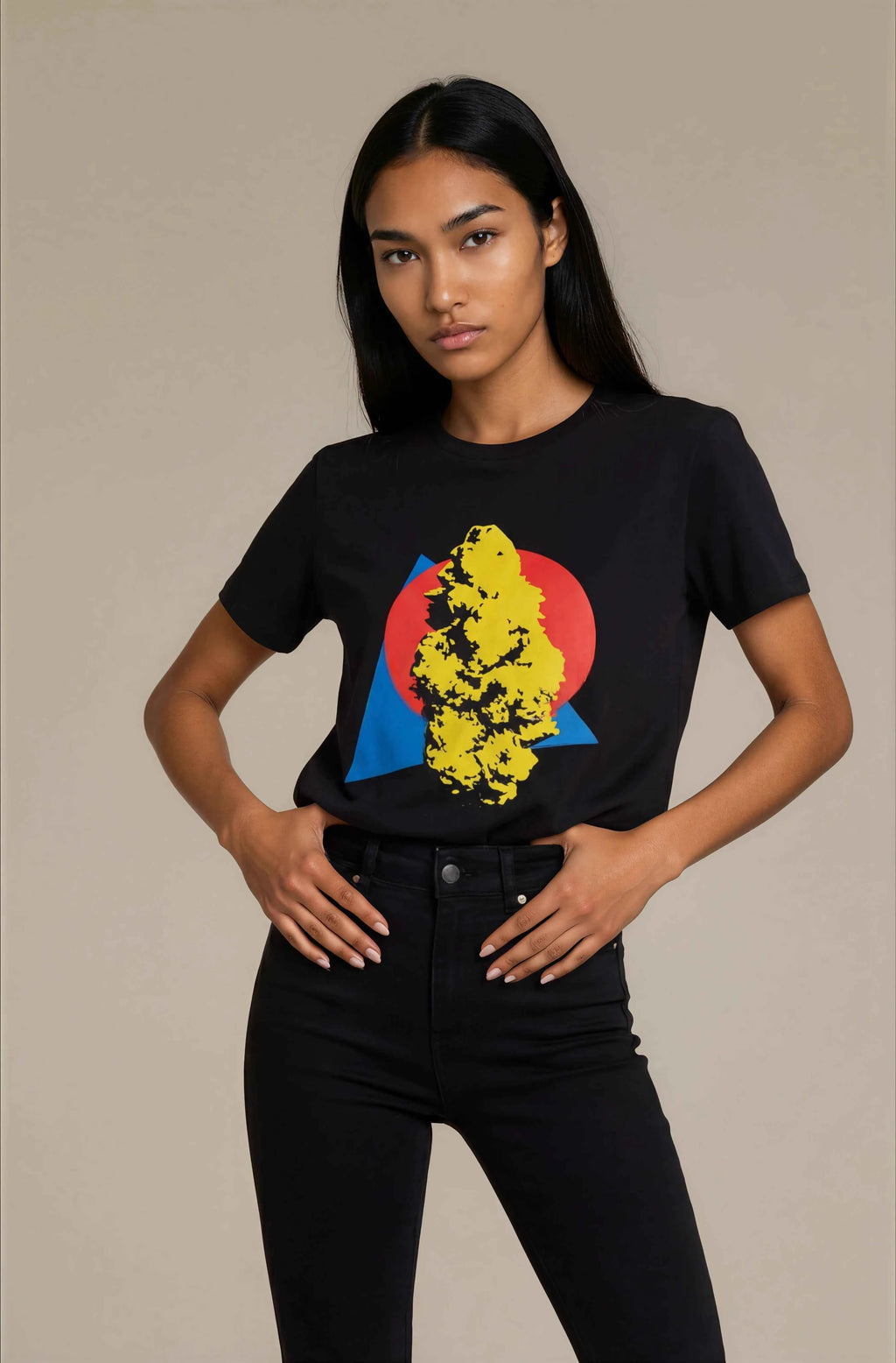 Retro Nug Cotton T-Shirt