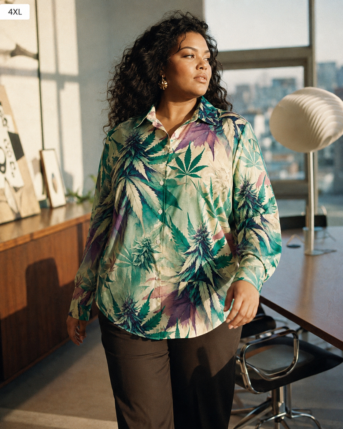 Cola Love Blouse print detail view