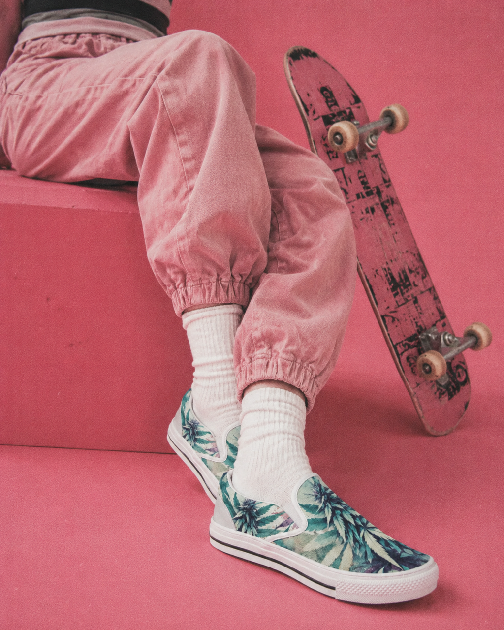 Cola Love Skater Slip Ons
