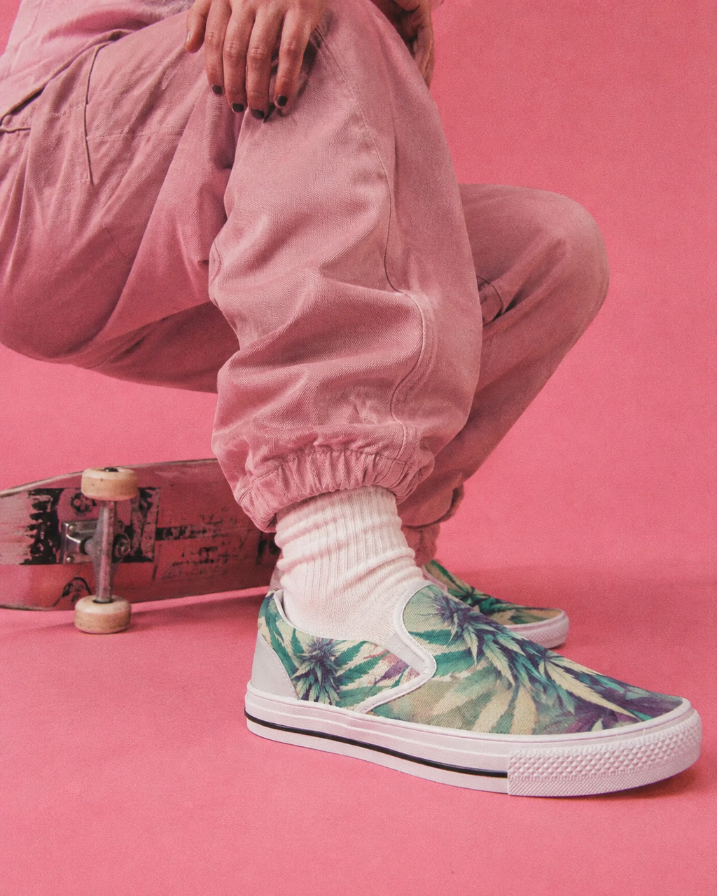 Cola Love Skater Slip Ons