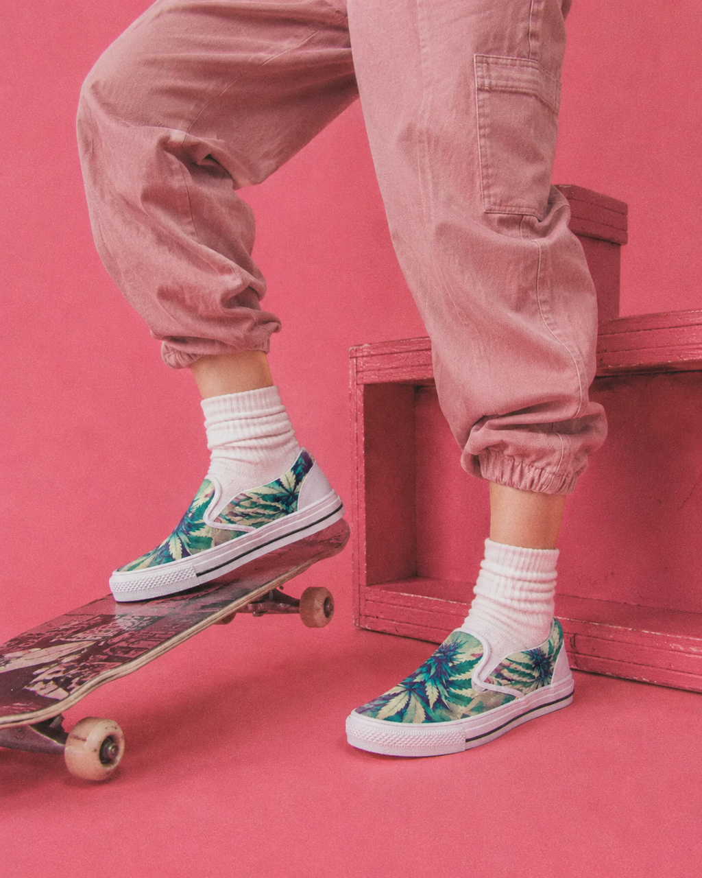 Cola Love Skater Slip Ons 
