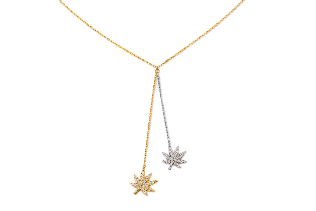 18K GOLD DROP DEAD NECKLACE The Kush Girls