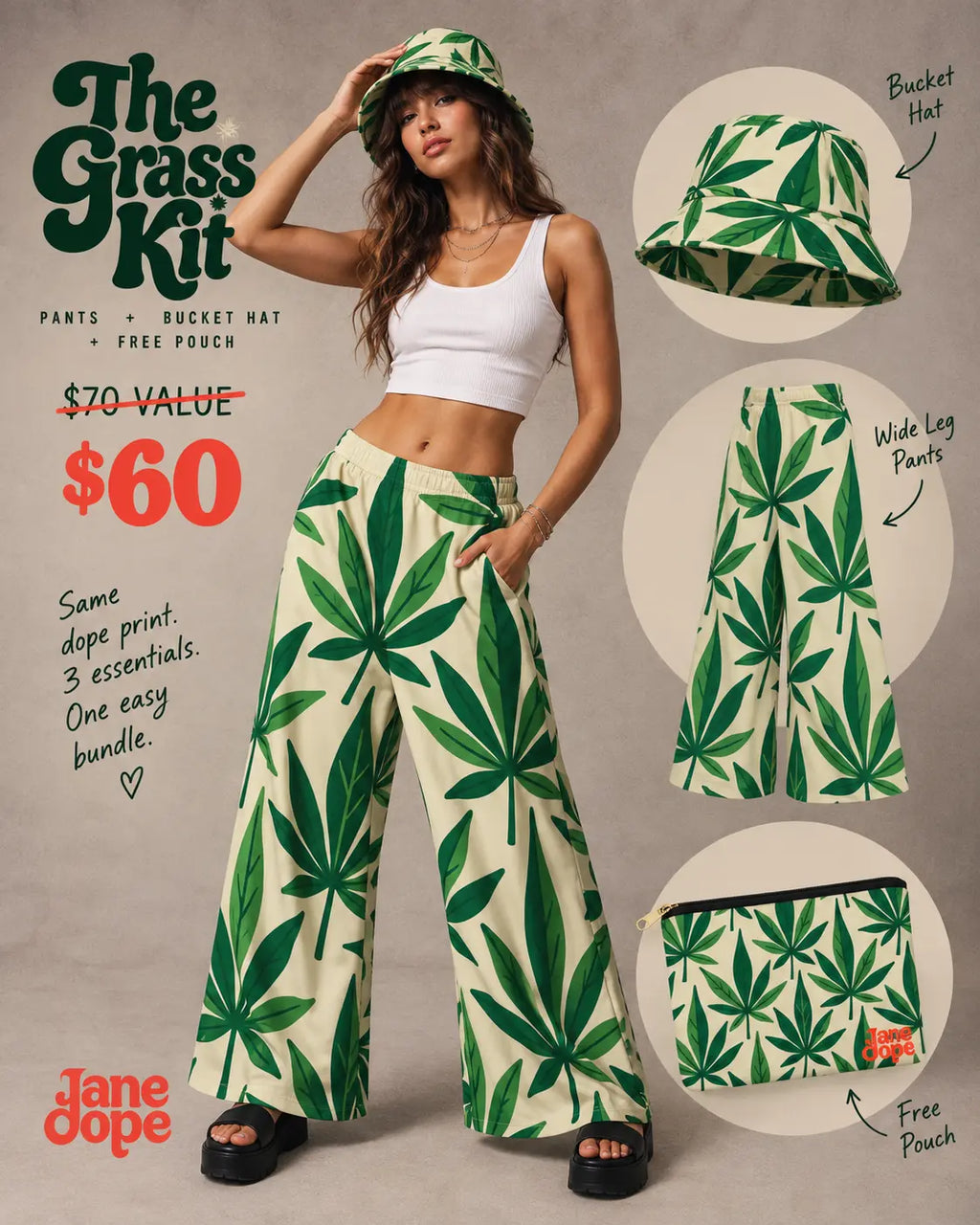 The Grass Kit JANE DOPE