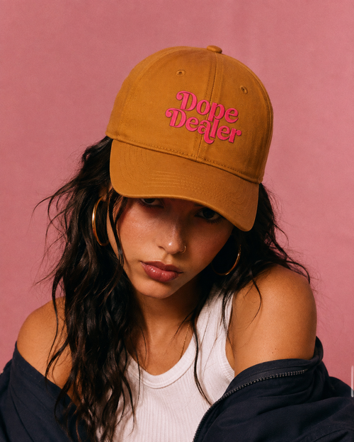 Embroidery Soft-Crown Flat Cap Yoycol