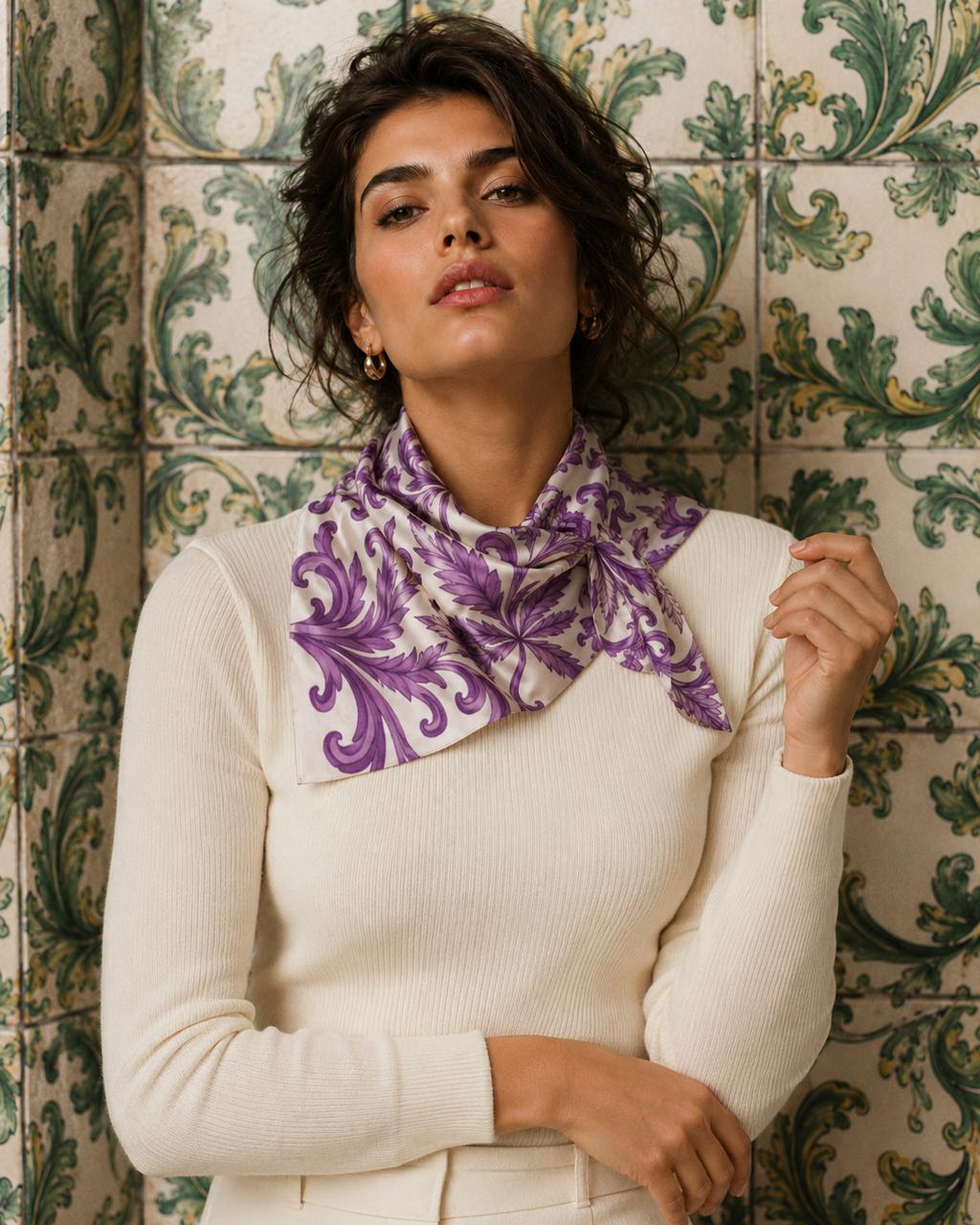 Purple Kush Scarf Artsadd