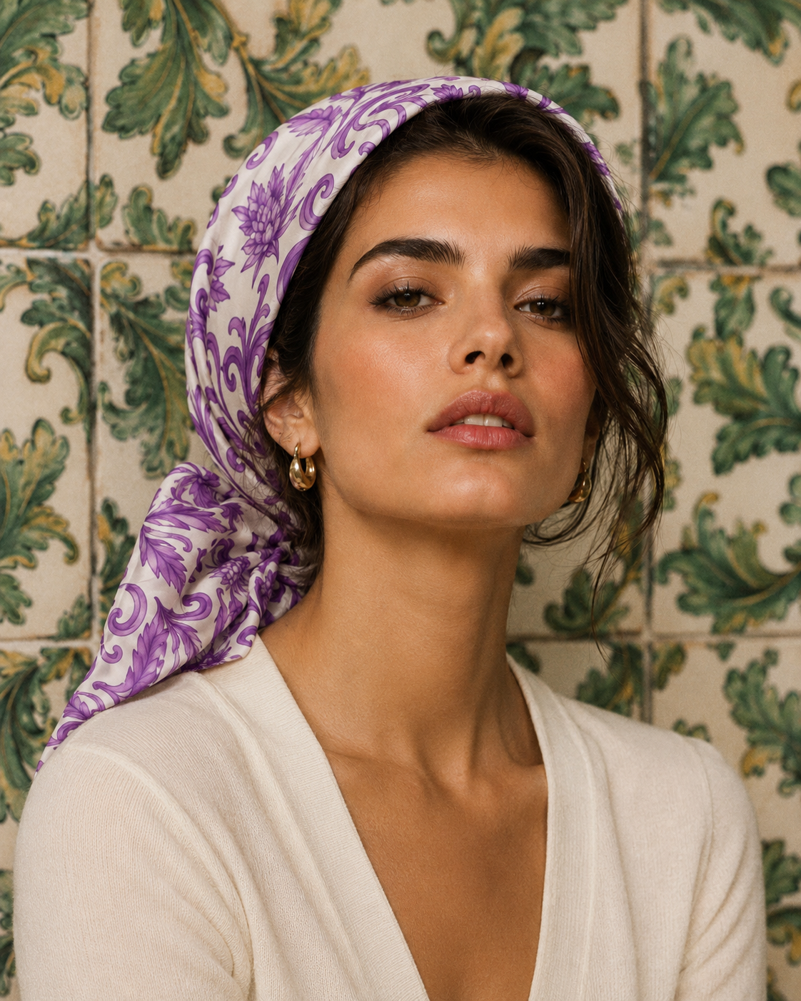 Purple Kush Scarf Artsadd