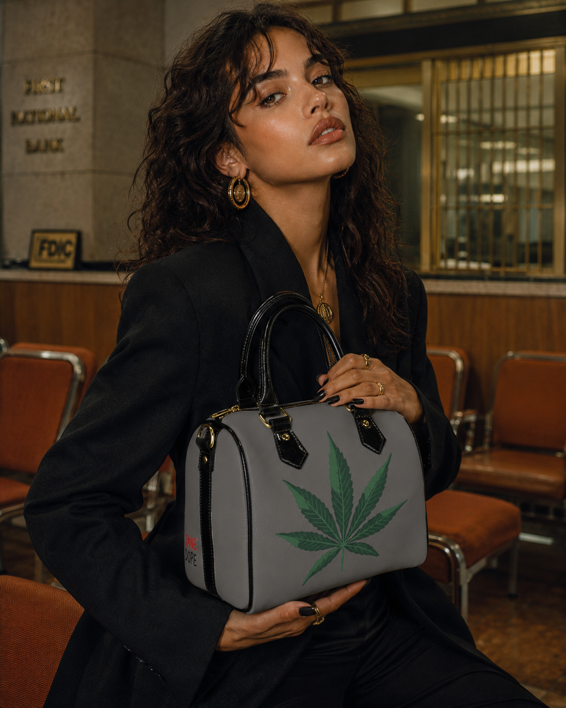 Leaf Bag - Vegan Leather Artsadd