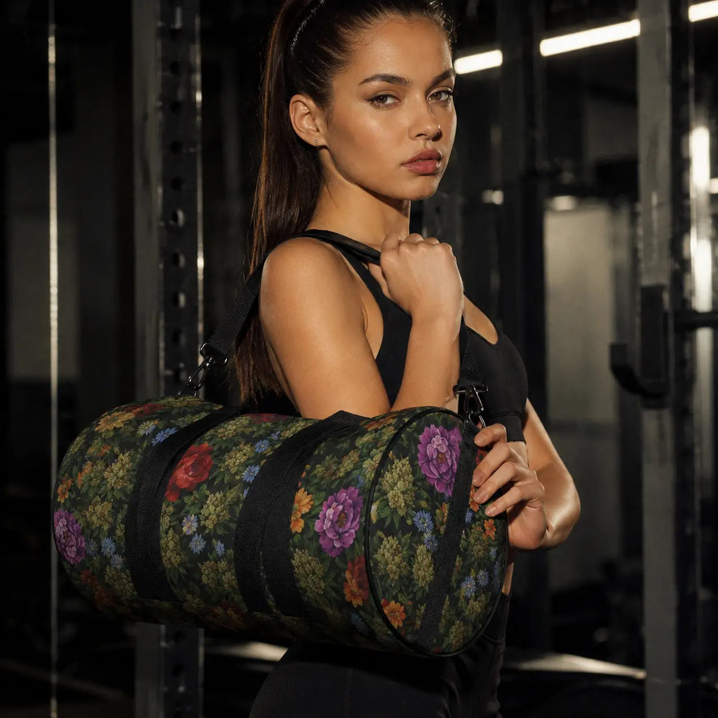 Bloom Duffle Bag lifestyle capacity view