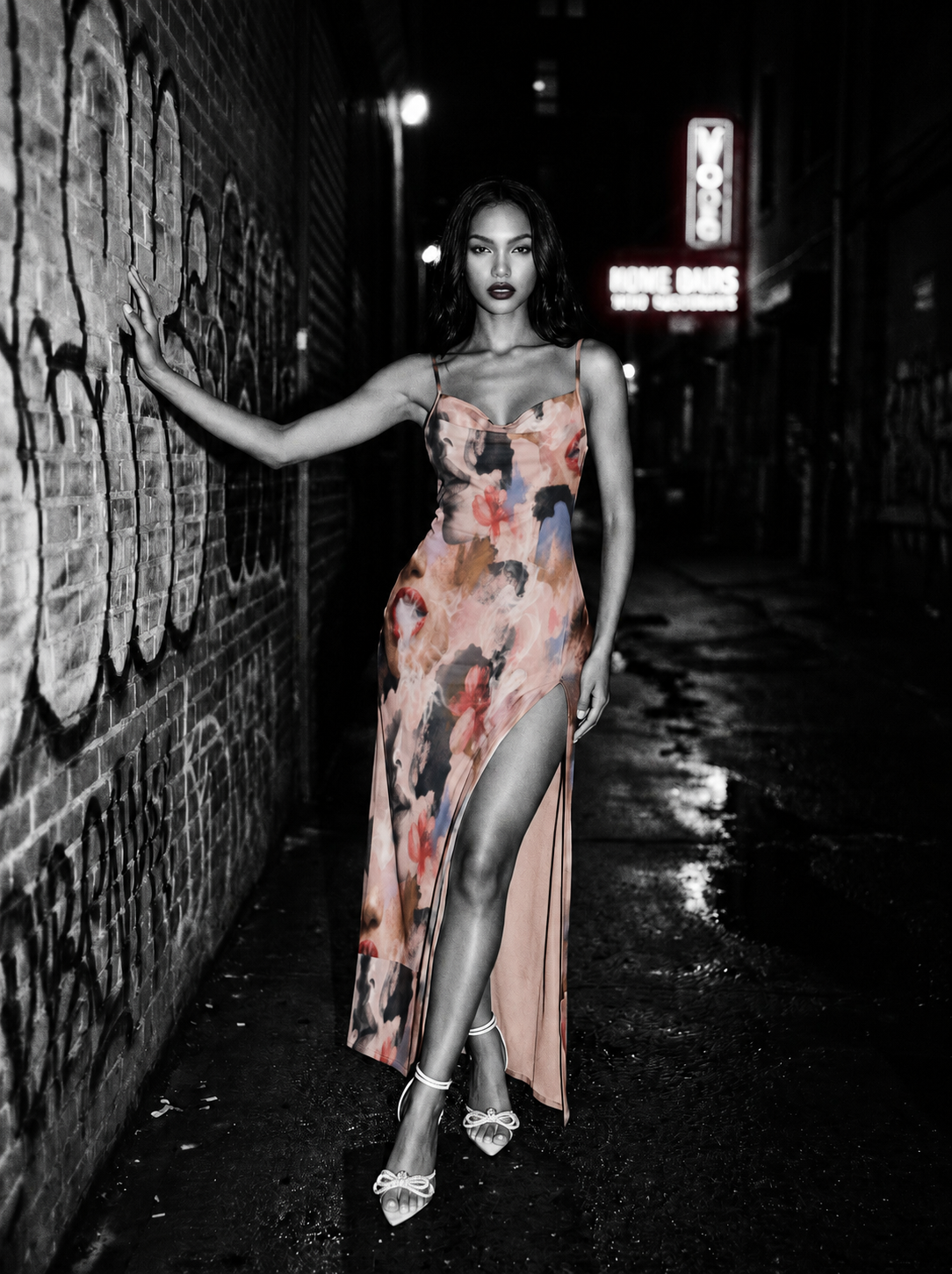 Squad Slit Dress