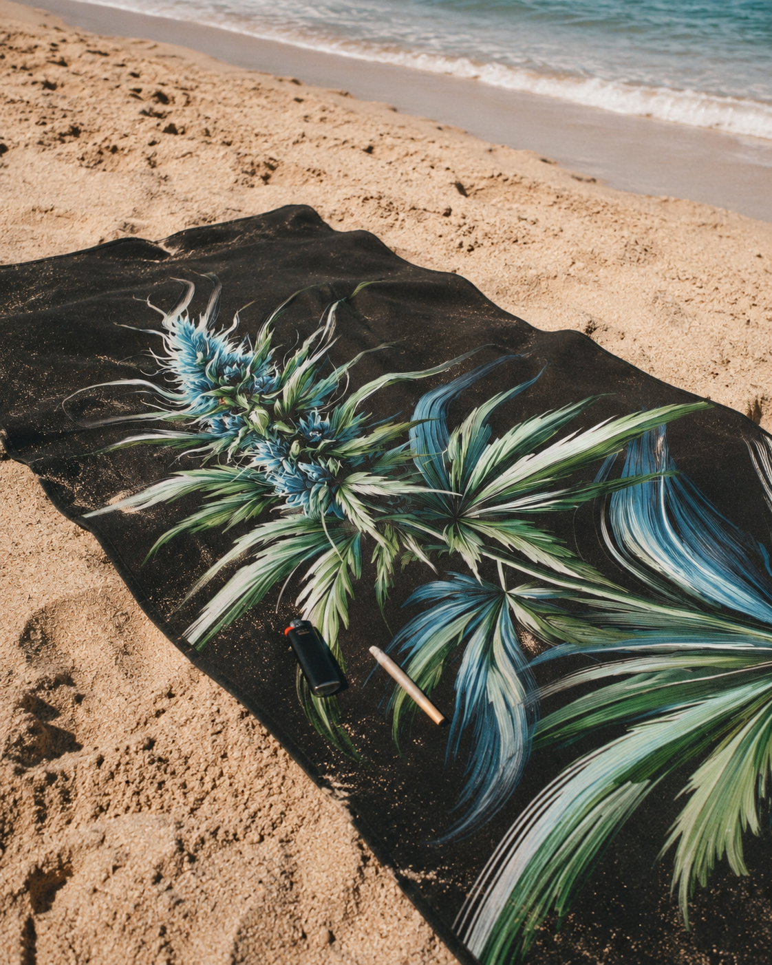 Blue Dream Beach Towel Artsadd