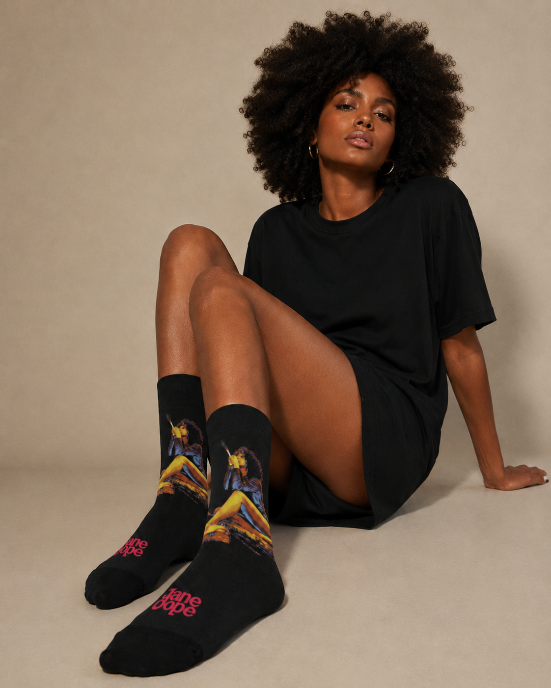 Hotbox Goddess Unisex Socks Artsadd