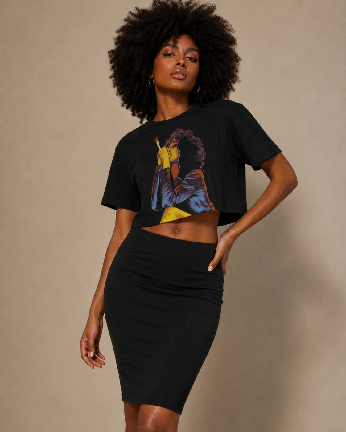 Hotbox Goddess Crop Top Artsadd