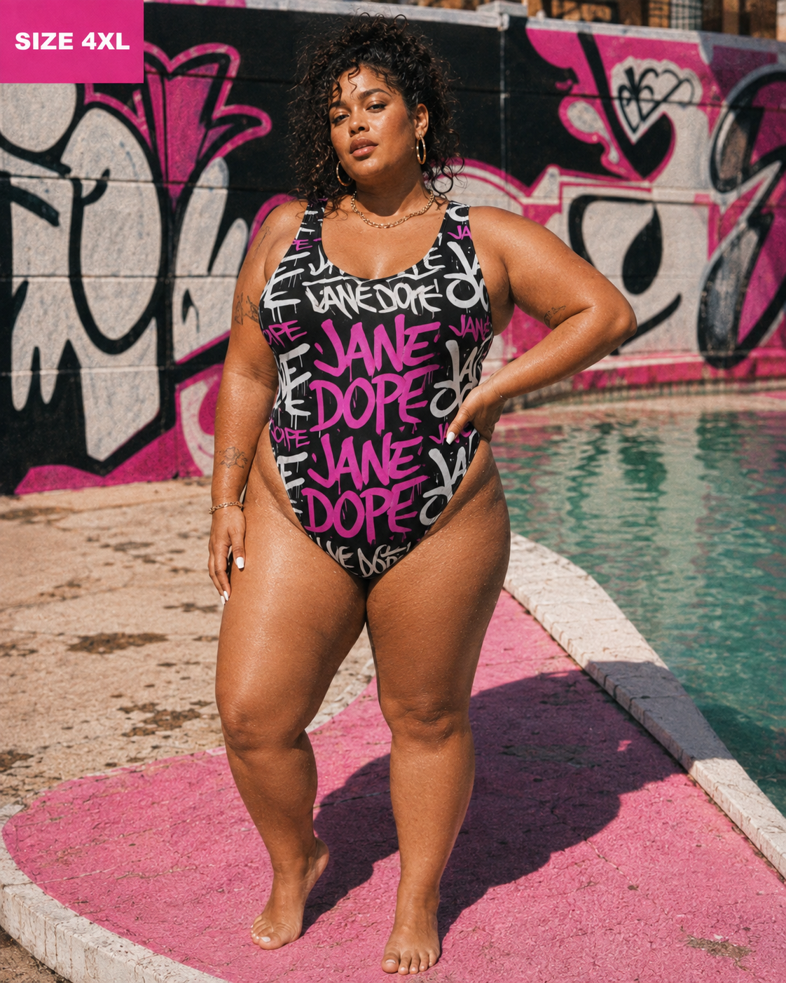 DANK! Low Back Swimsuit 