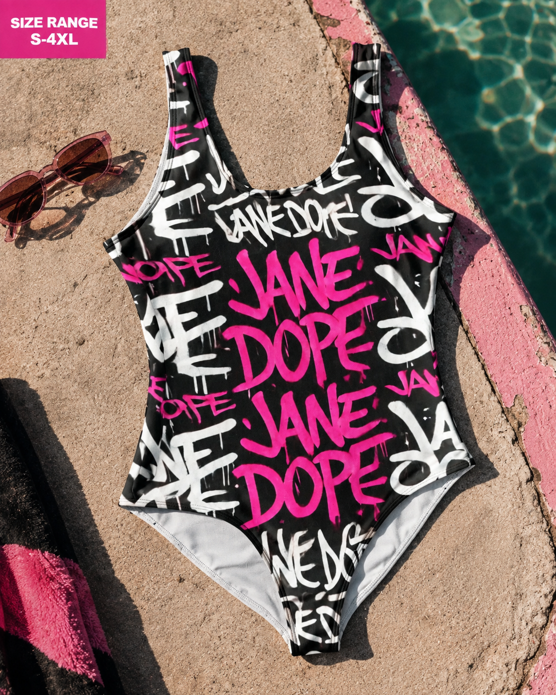 DANK! Low Back Swimsuit 
