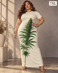Flora Bodycon Maxi Dress