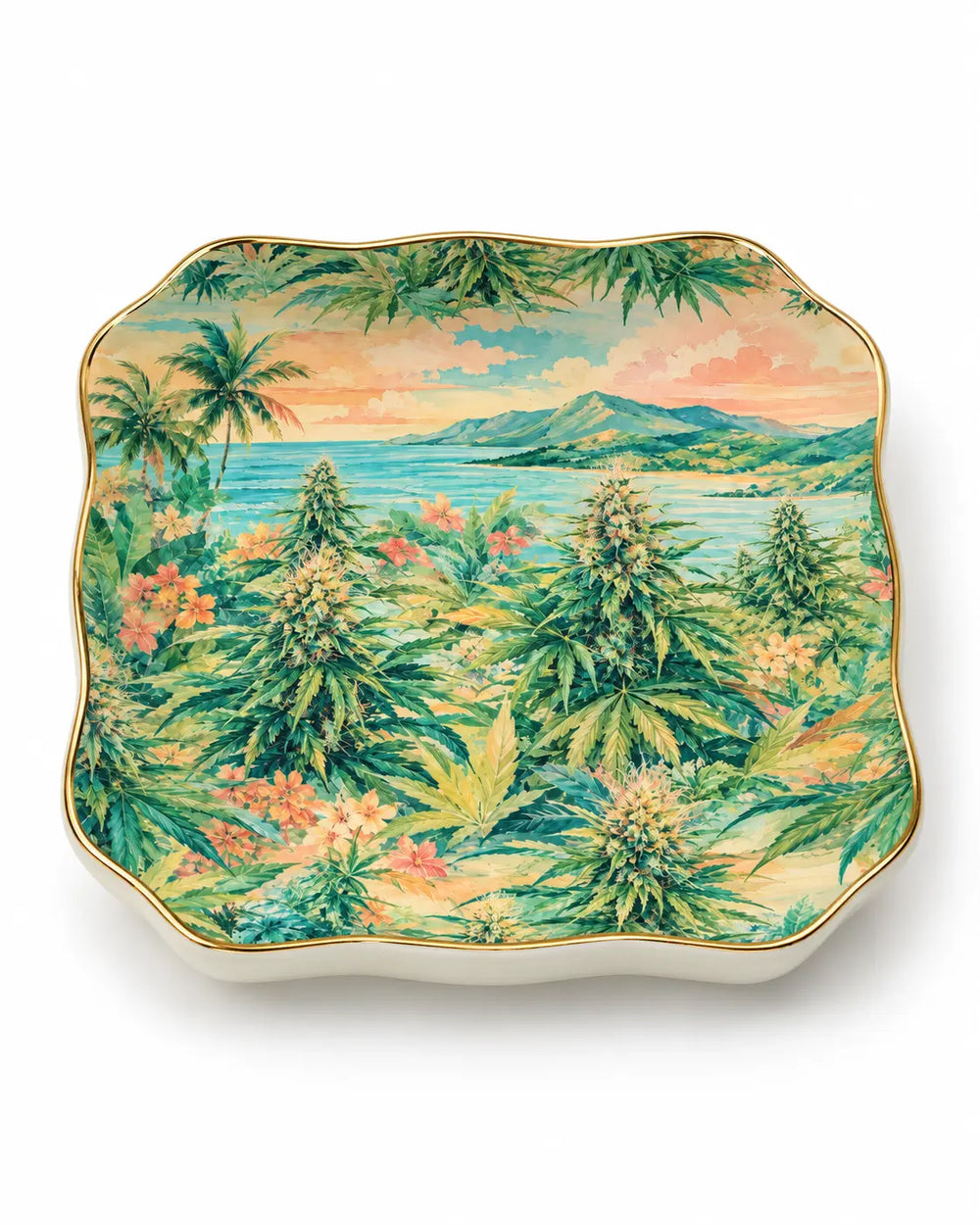 Plateau à rouler Ganja Garden