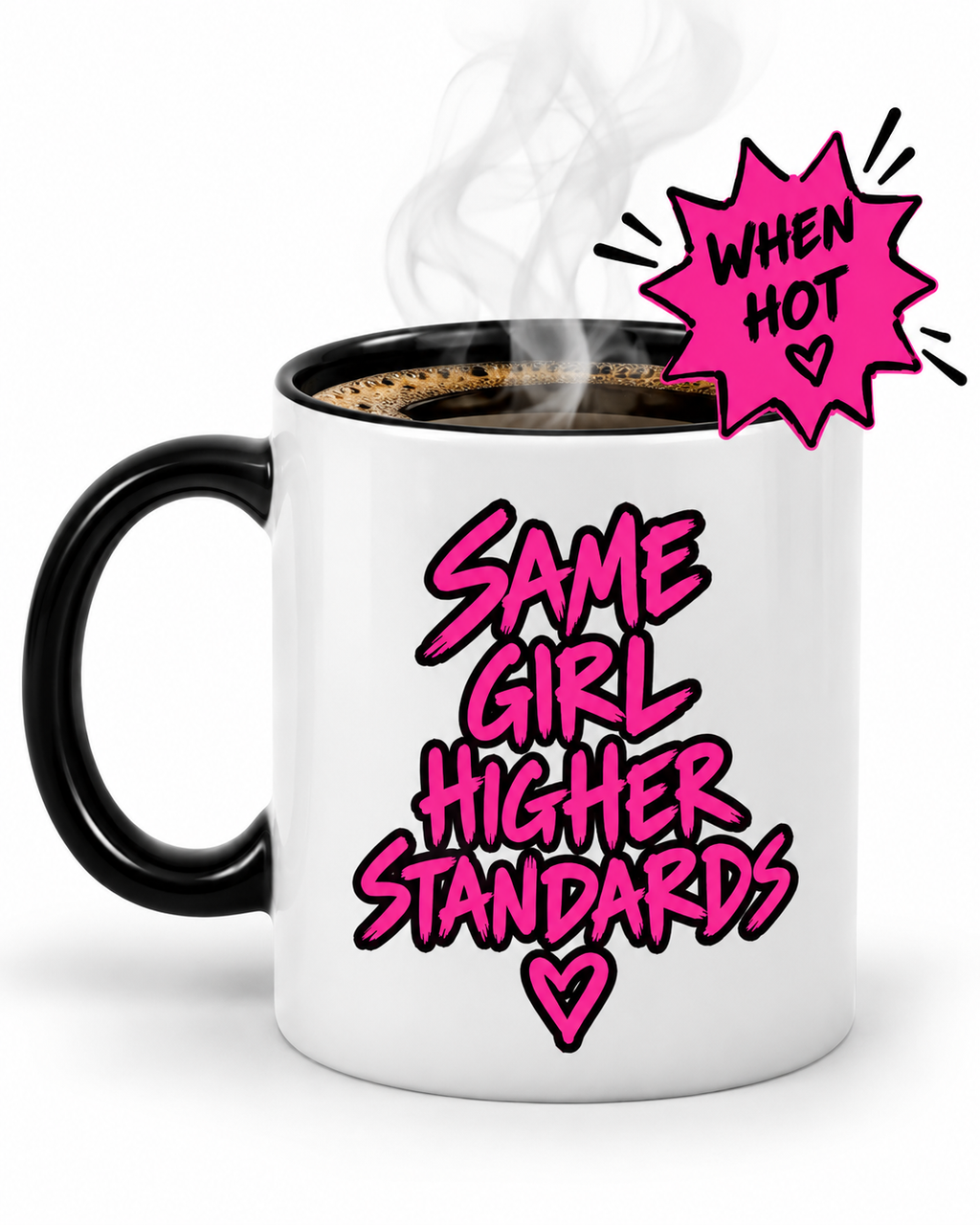 Higher Girl Color Changing Mug Artsadd