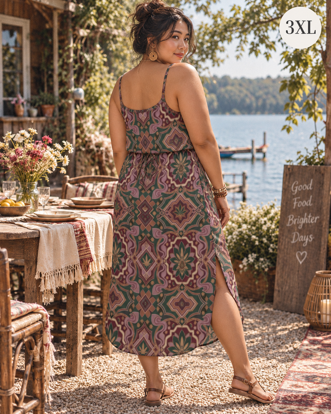 High Society Split Dress Artsadd
