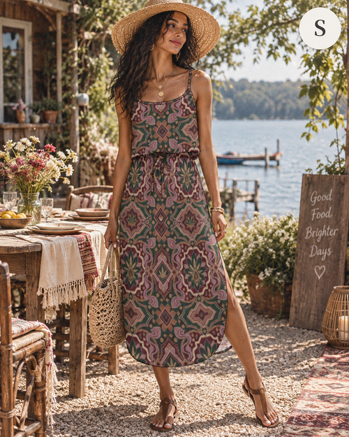 High Society Split Dress Artsadd