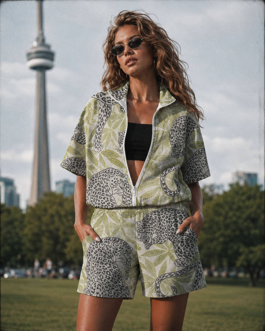 Windbreaker & Shorts Set Artsadd