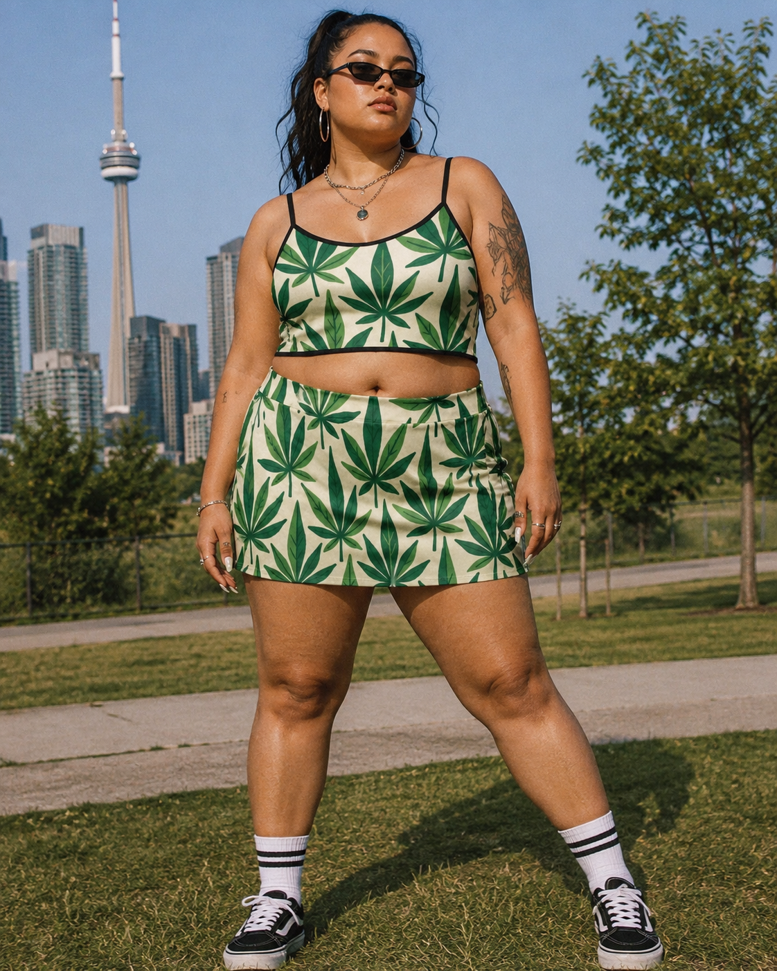 Grass Crop Tank Artsadd