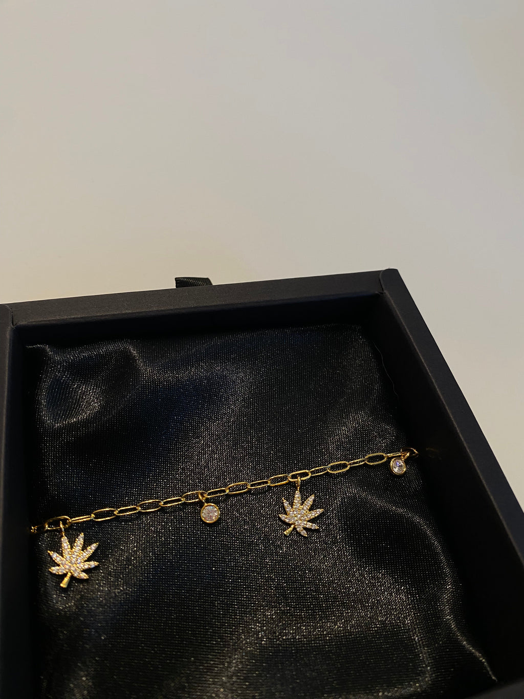 18K GOLD CHARMED BRACELET The Kush Girls