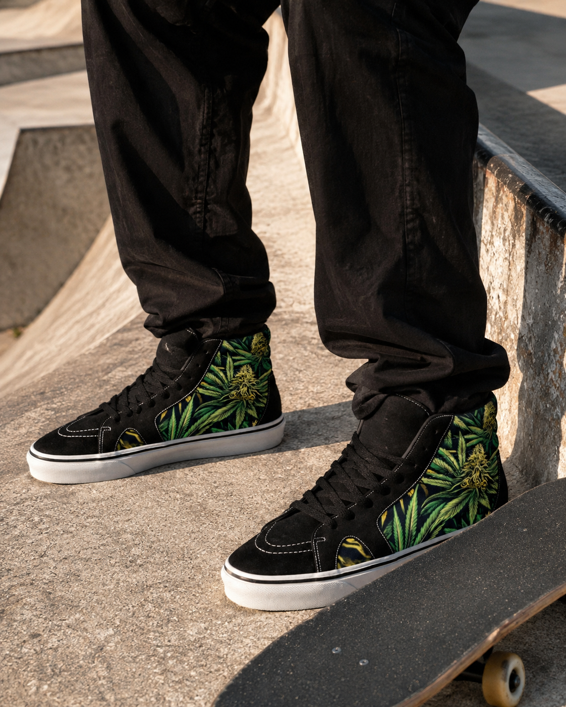 Mens Skater Vegan 'Suede Sneakers e-joyer