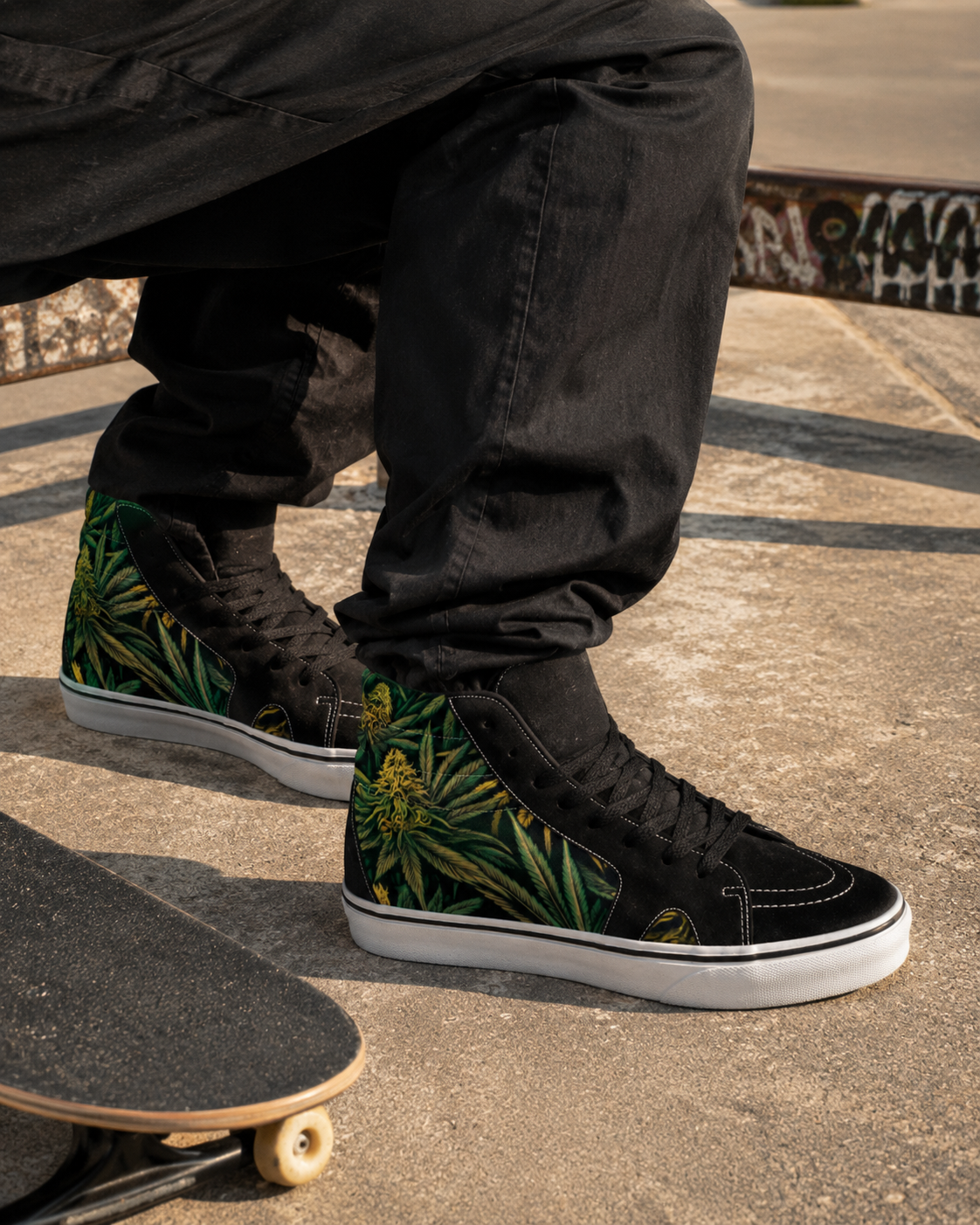 Mens Skater Vegan 'Suede Sneakers e-joyer