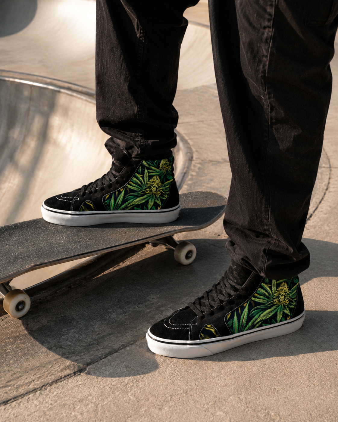 Mens Skater Vegan 'Suede Sneakers e-joyer