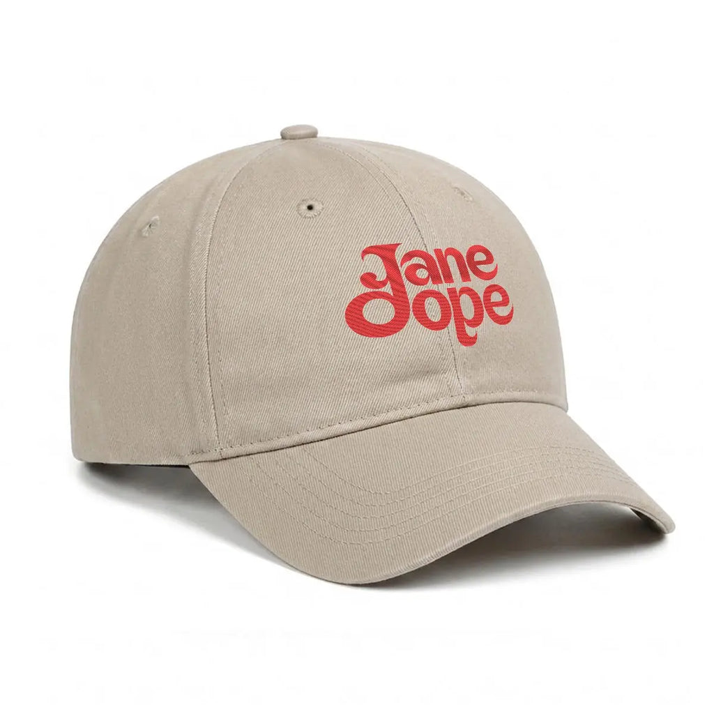 Embroidery Soft-Crown Flat Cap Yoycol