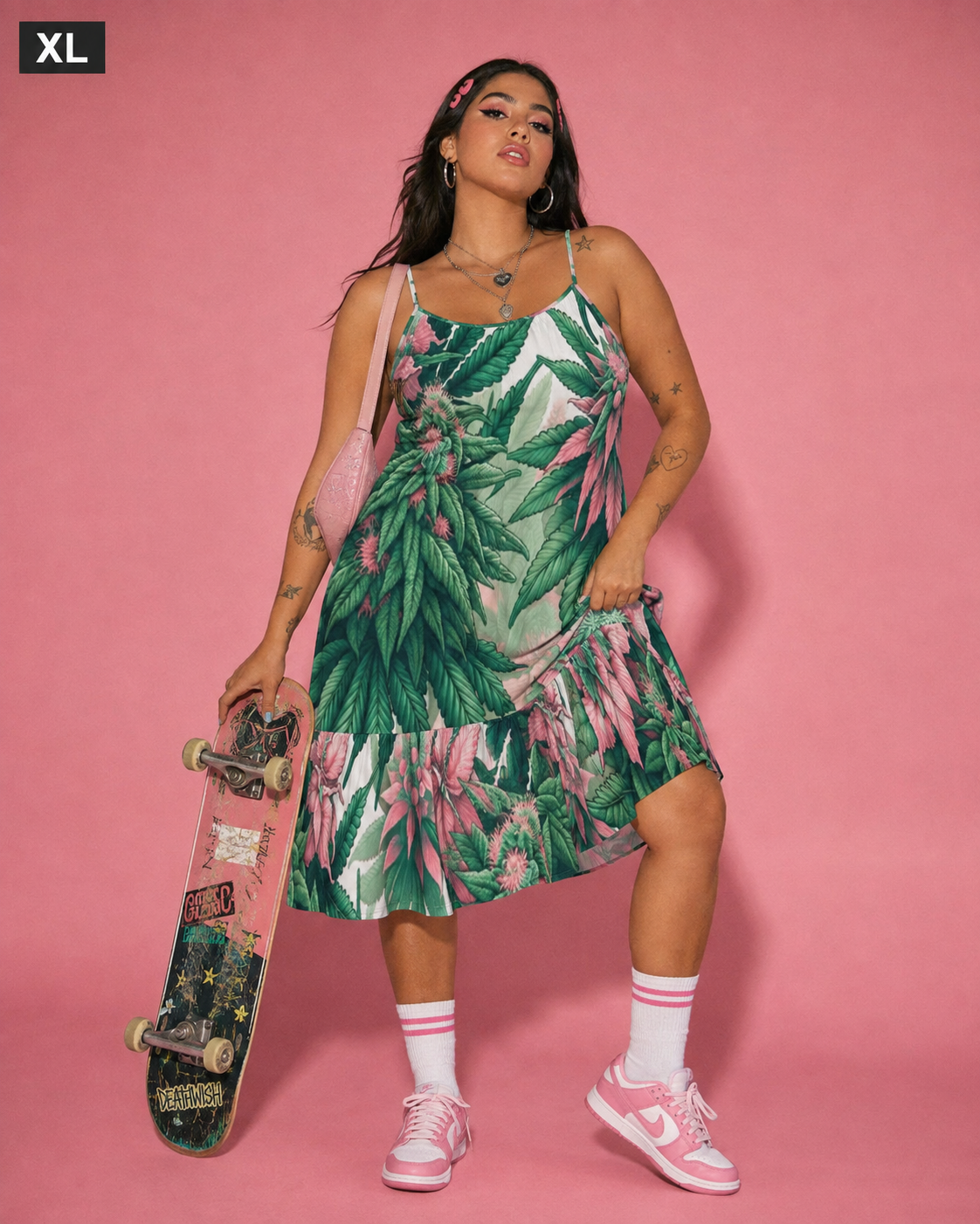 Pink Haze Flutter Dress