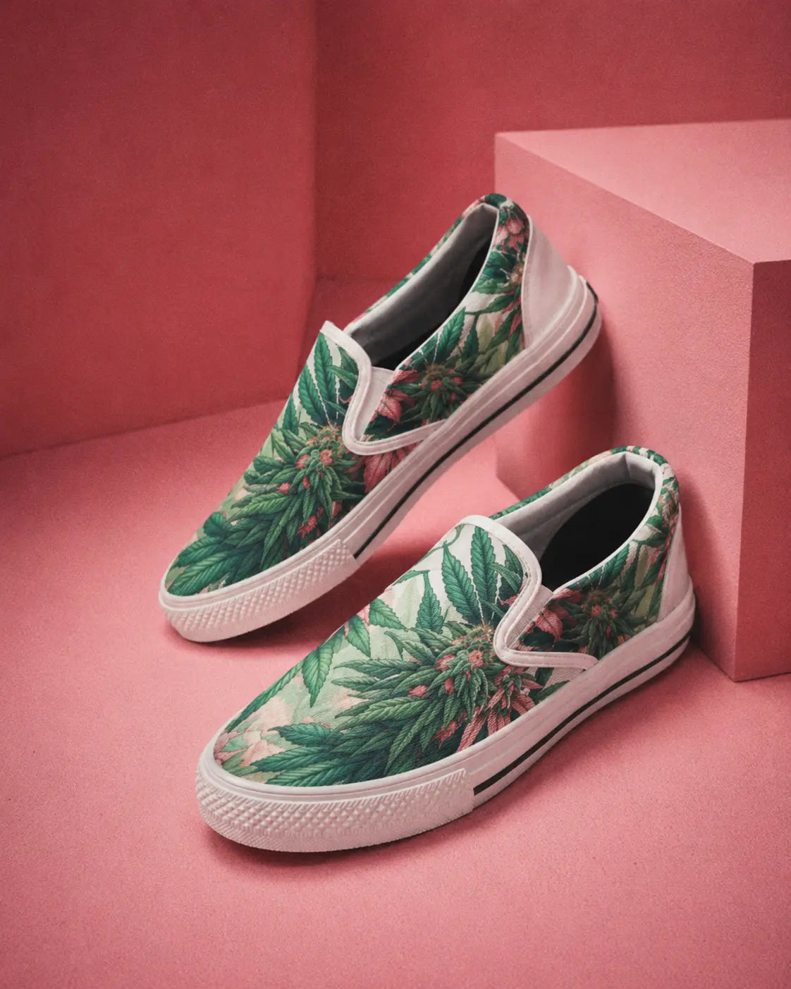 Pink Haze Skater Slip On