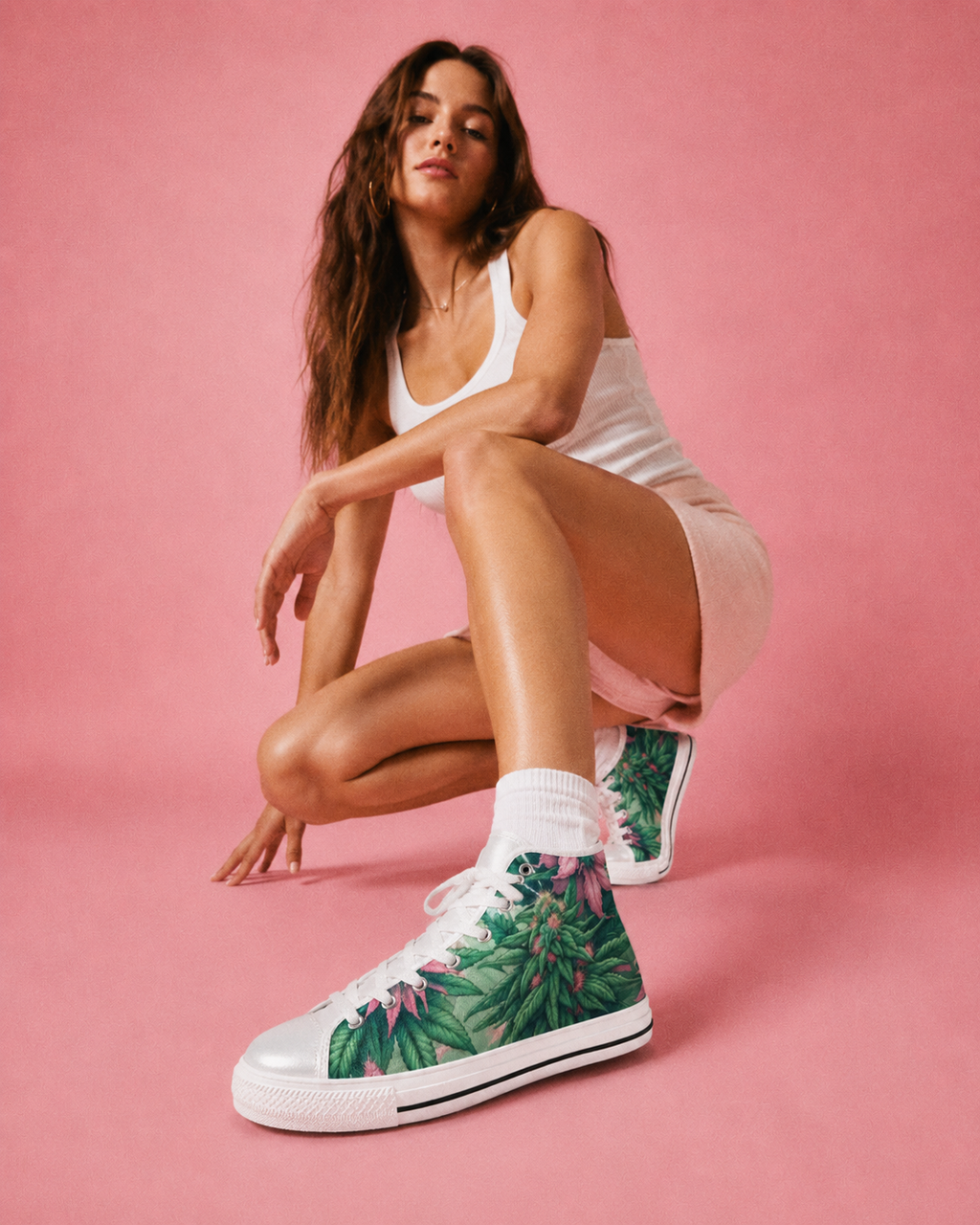 Pink Haze Classic High Tops e-joyer