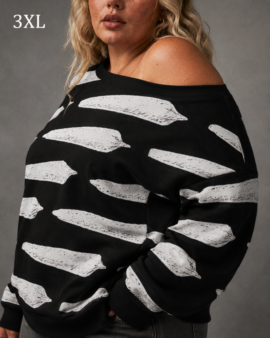 Pre Roll Off-Shoulder Sweatshirt