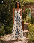 Soft Sativa Long Sleeveless Dress Artsadd