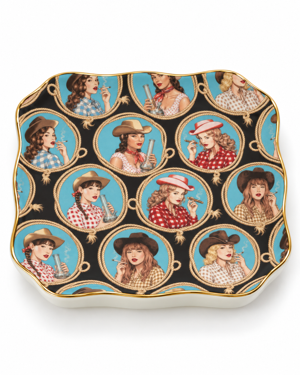 STAMPEDE ROLL DISH Artsadd