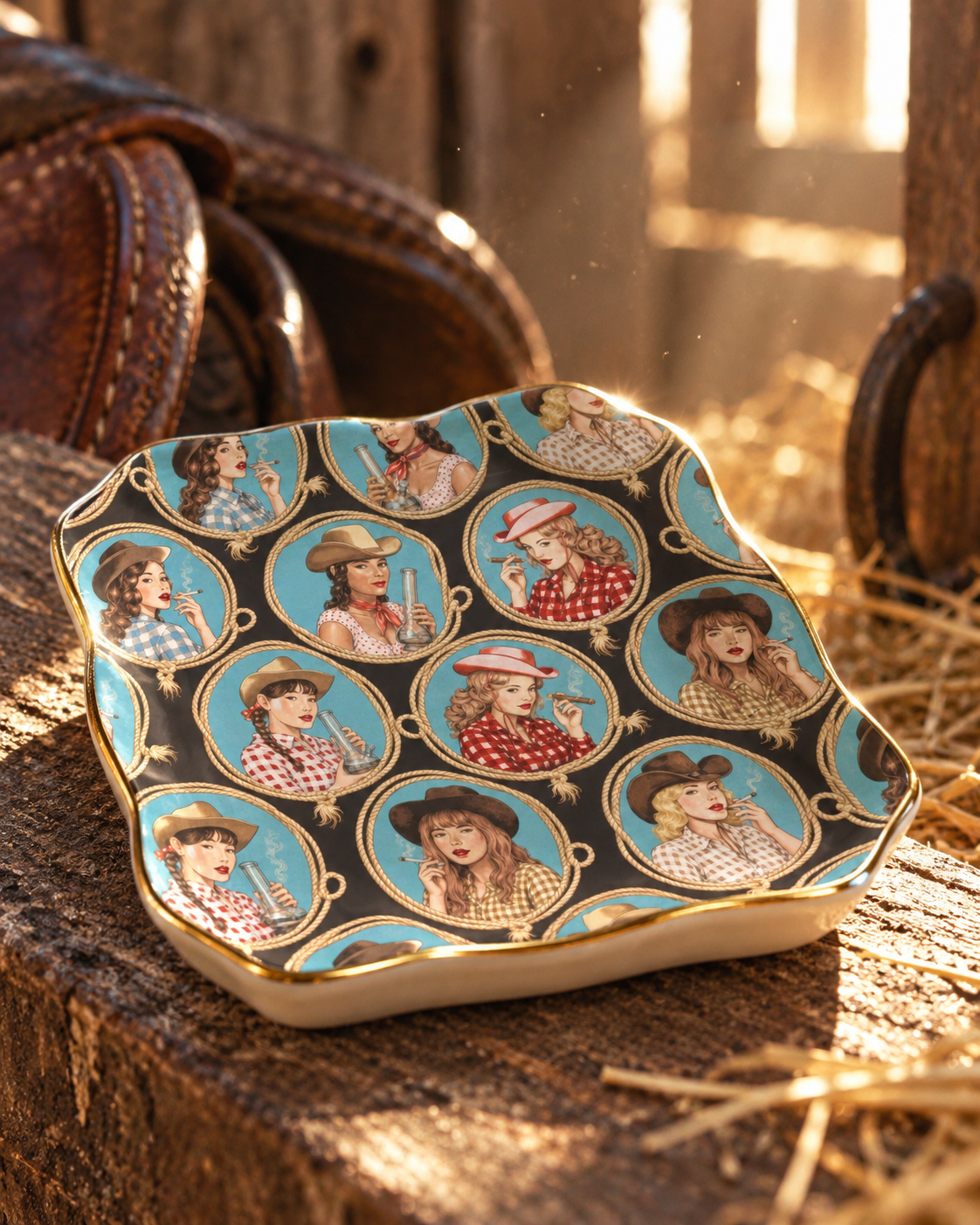 STAMPEDE ROLL DISH Artsadd