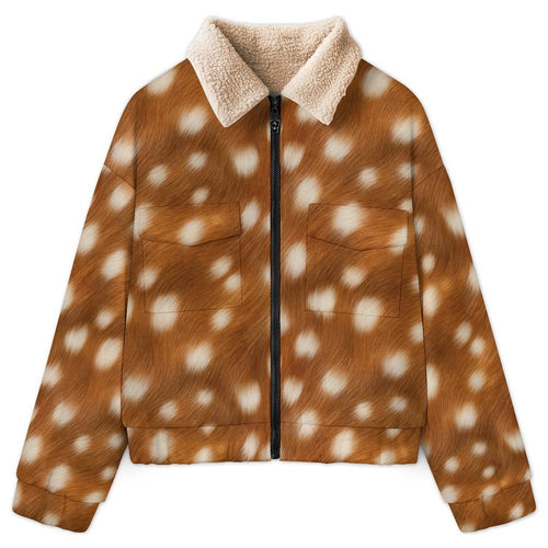 Bambi Patch Pocket Fleece Jacket