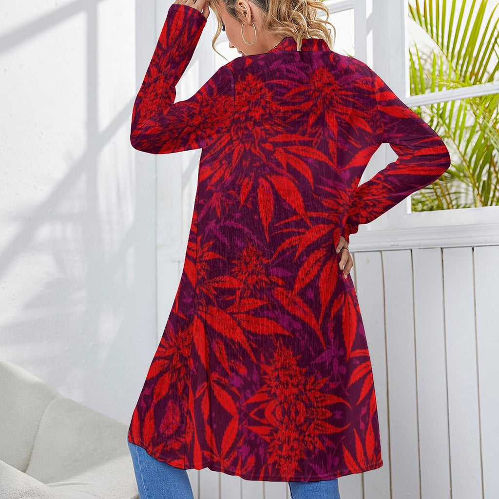 Electric Lettuce Mid-Length Cardi