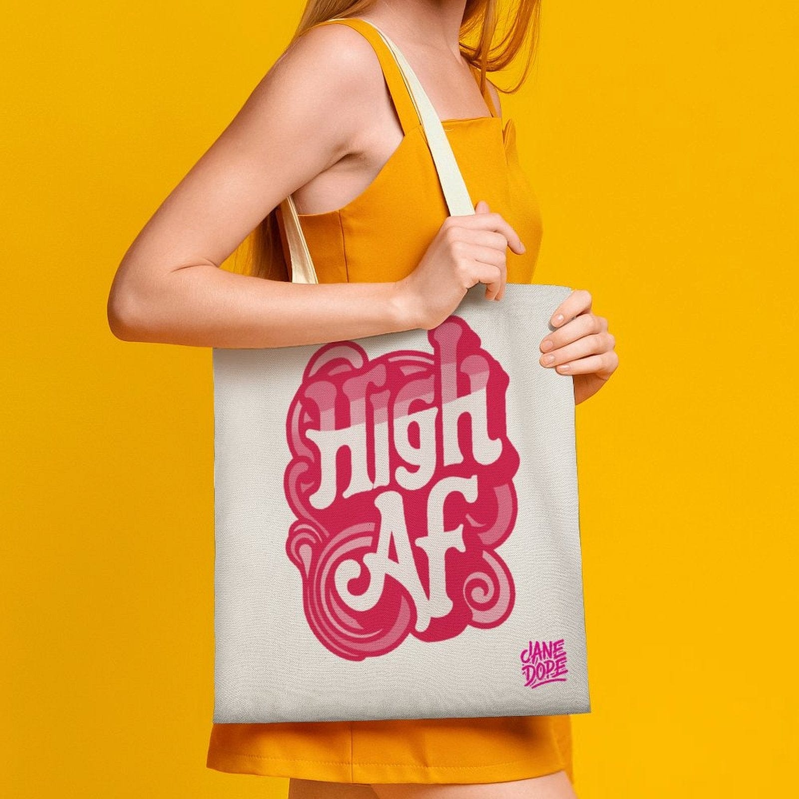 HIGH AF Tote Bag Tote Handbags (1642)