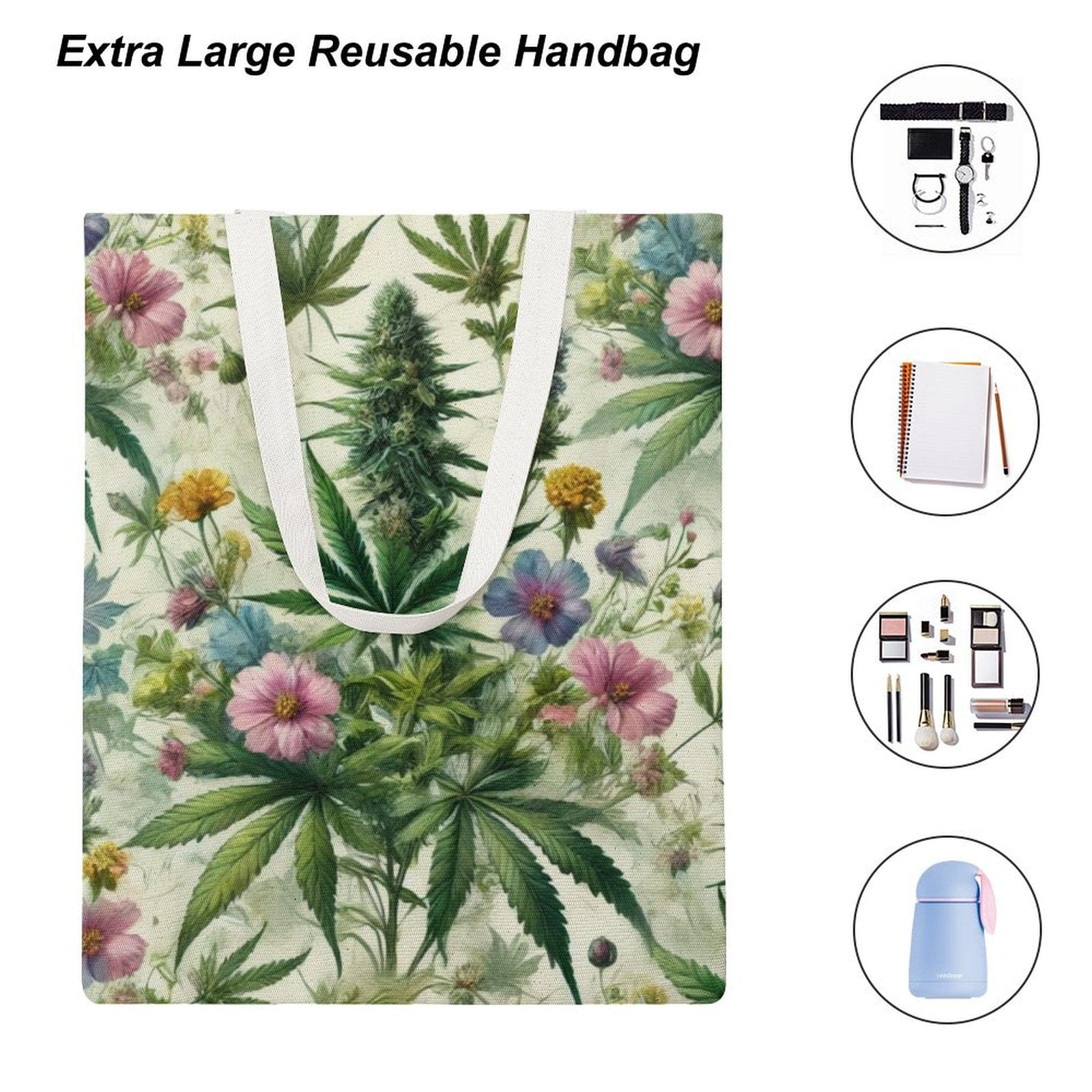 HER.B Garden Canvas Tote