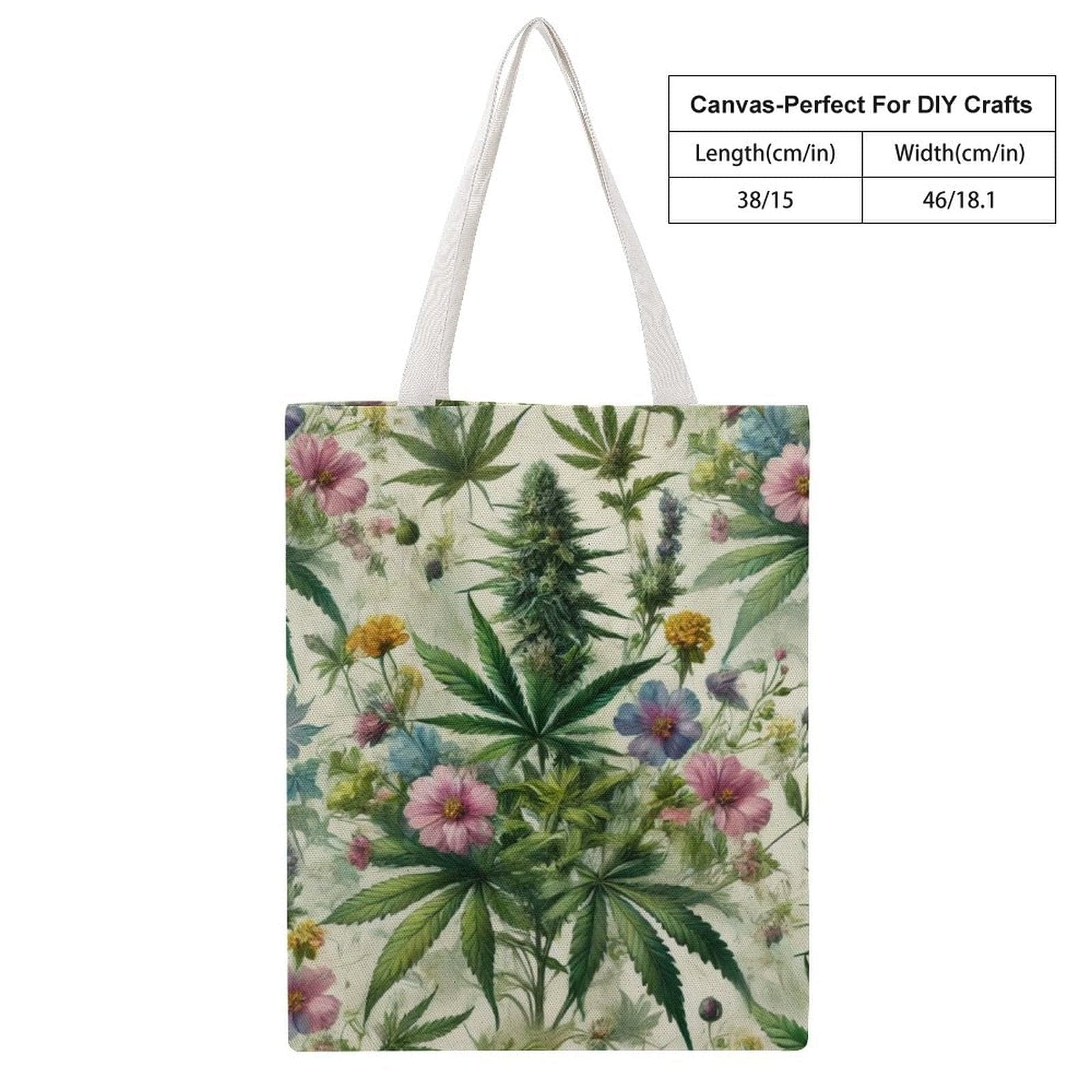 HER.B Garden Canvas Tote