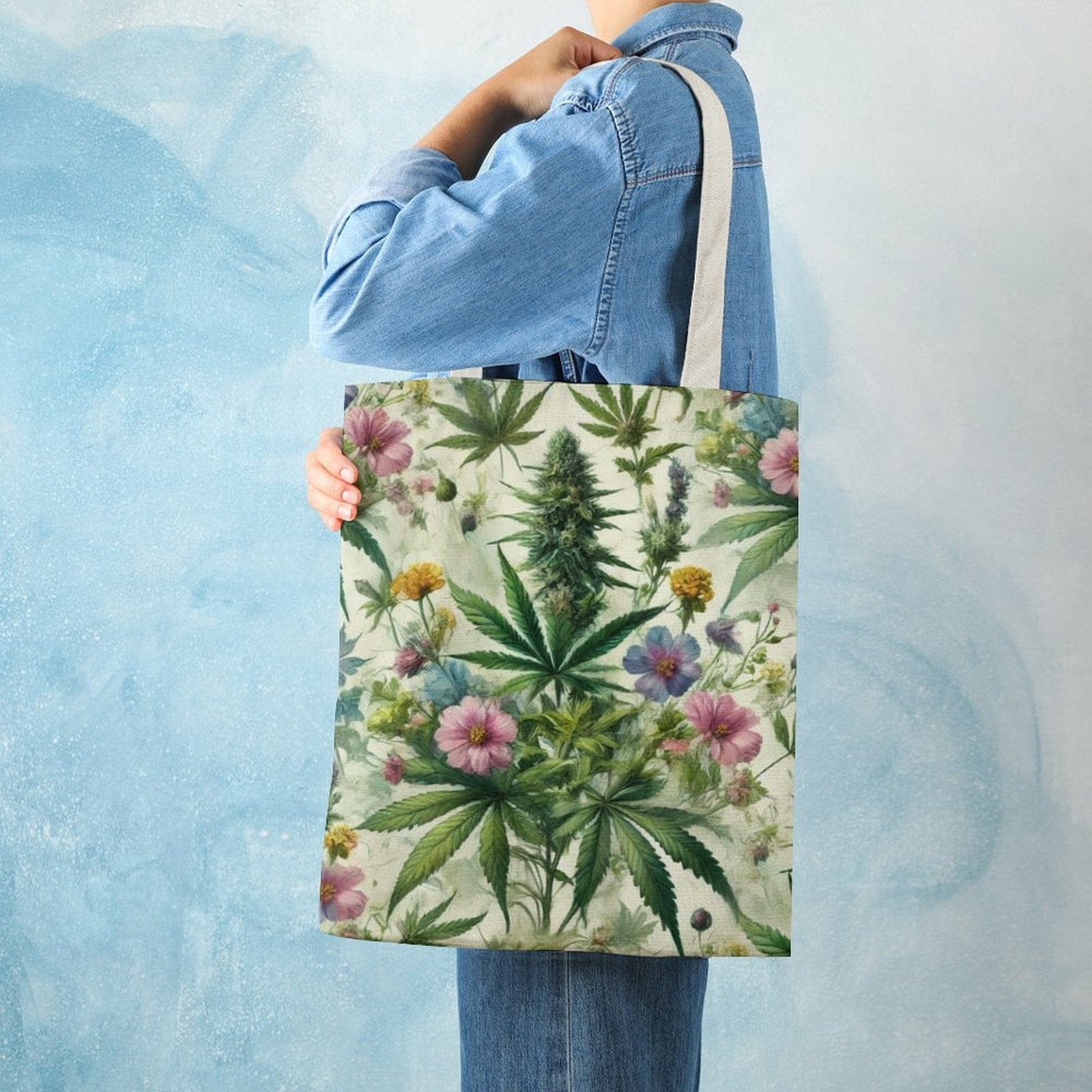 HER.B Garden Canvas Tote