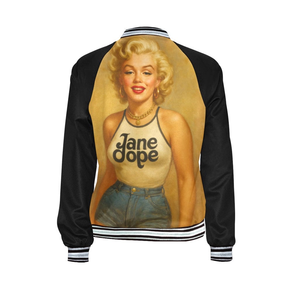 Monroe Bomber Jacket All Over Print Bomber Jacket for Women (Model H21) All Over Print Bomber Jacket for Women (H21)