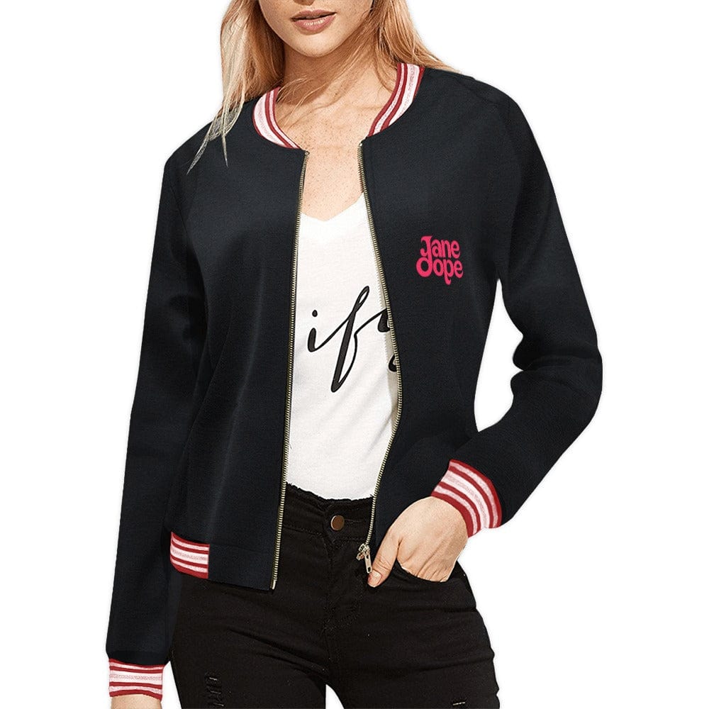 Wasaga Roxy Bomber All Over Print Bomber Jacket for Women (H21)