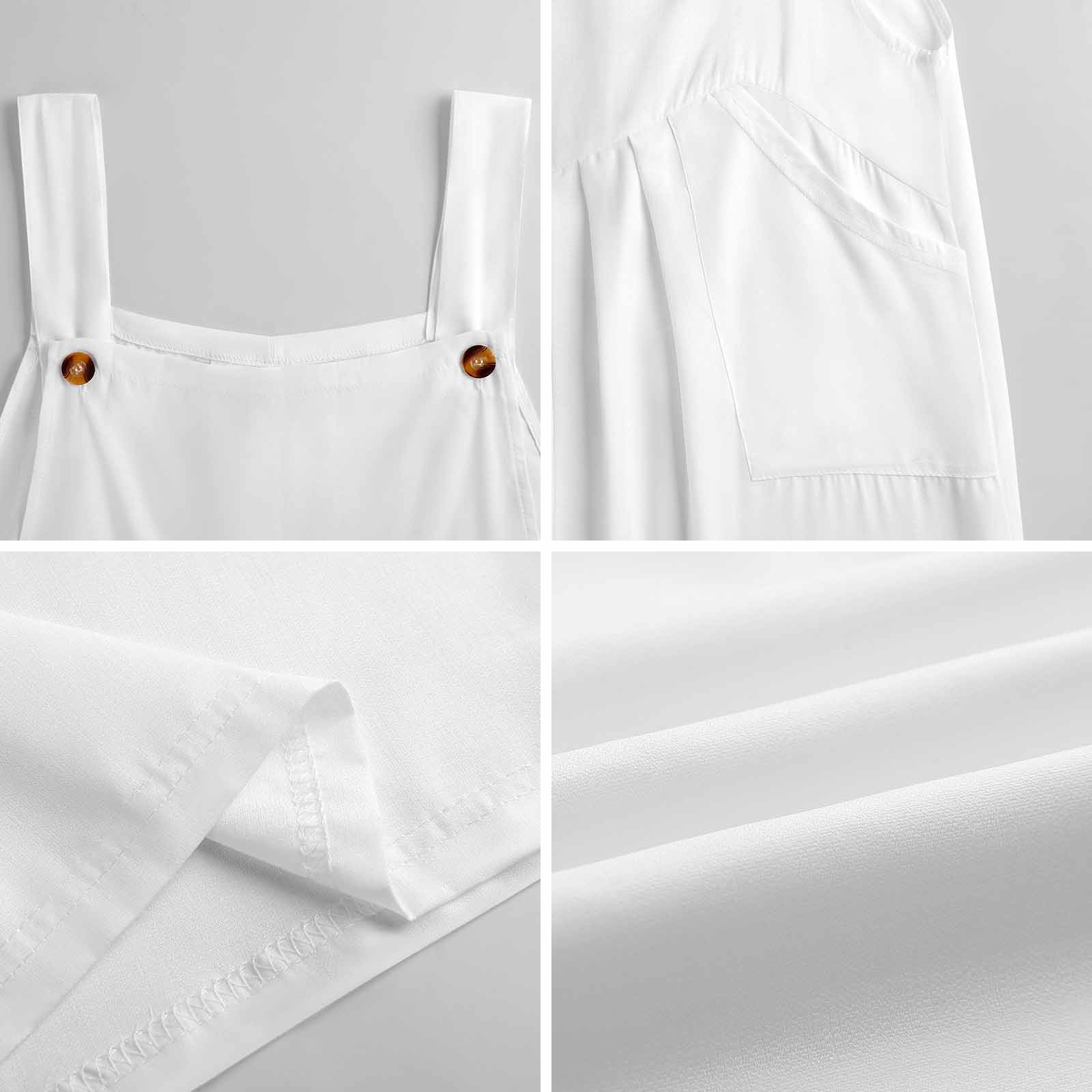 White Widow Jumpsuit All Over Print Short Jumpsuit (Sets 04)