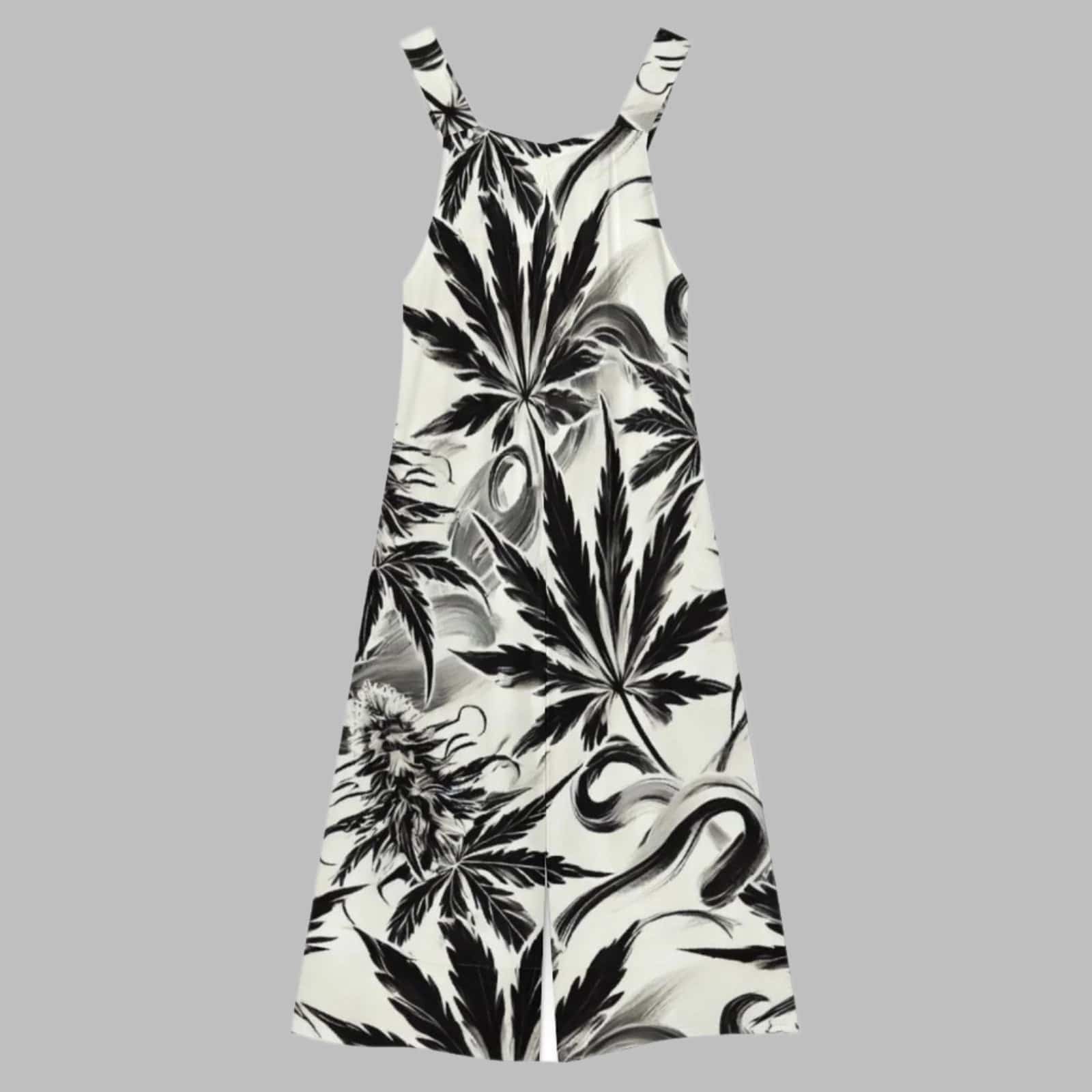 White Widow Jumpsuit All Over Print Short Jumpsuit (Sets 04)