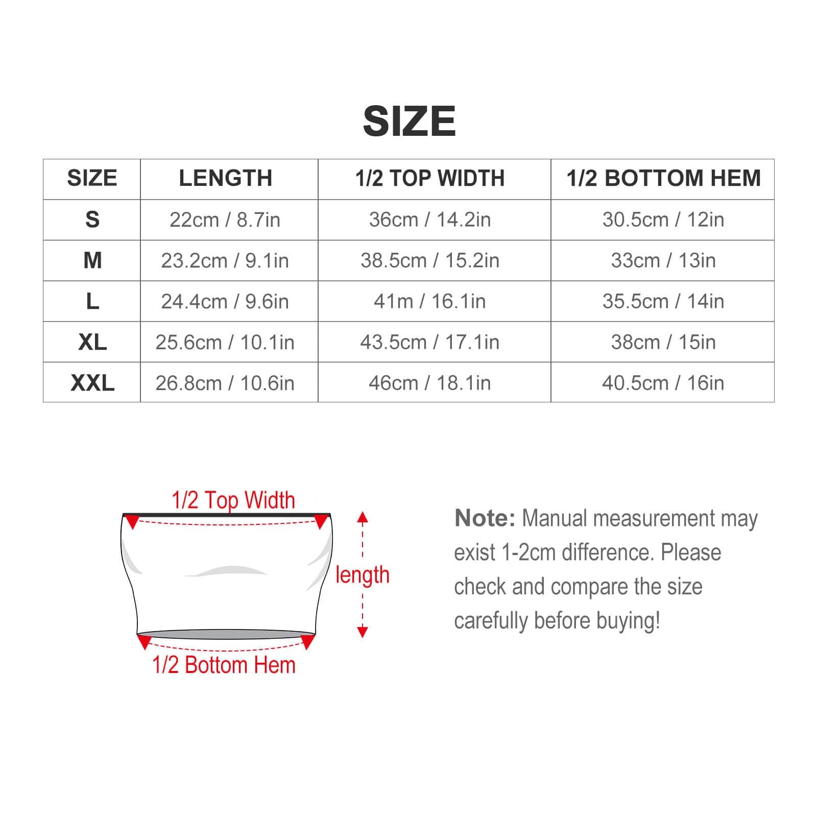 Big Buds Bandeau Top Bandeau Top