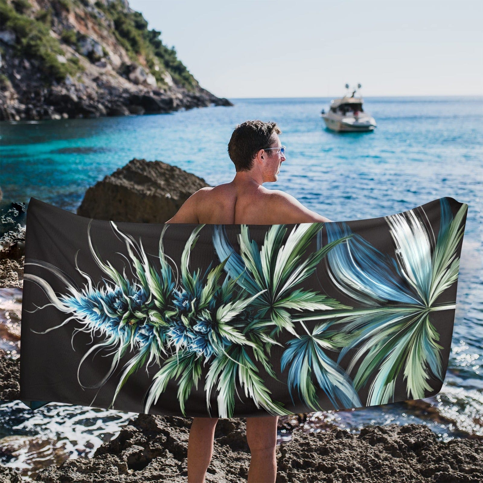 Blue Dream Beach Towel Beach Towel 31"x71"(NEW)