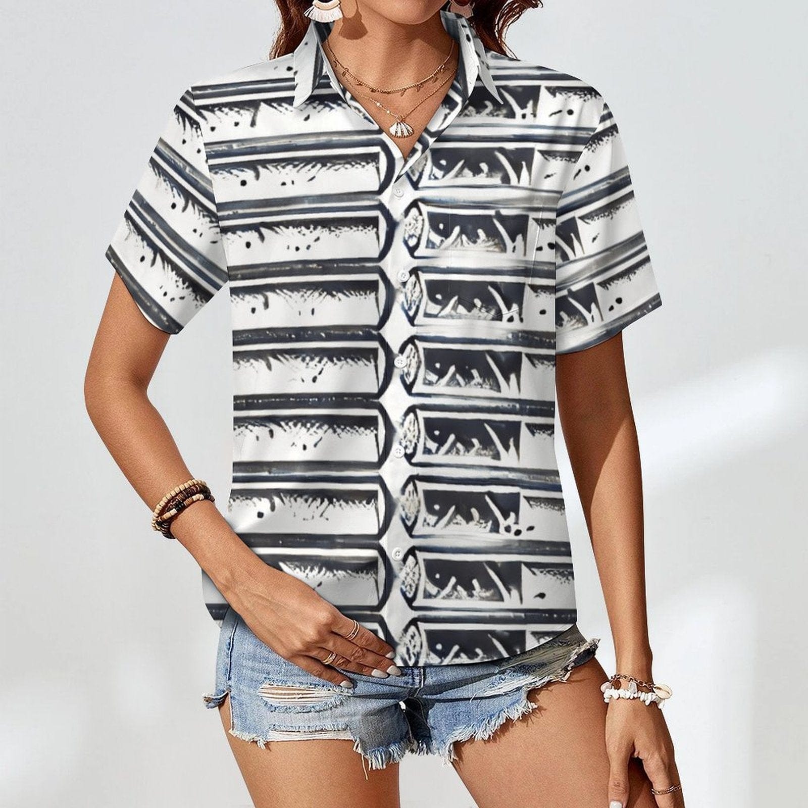 Pre-Roll Button-Up Shirt 💨 button up shirt